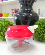 Processador Manual de Alimentos Clink-Vermelho