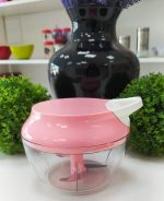 Processador Manual de Alimentos Clink-Rosa