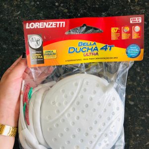 Ducha Bella Ultra 4T - Lorenzetti 220v 6800w