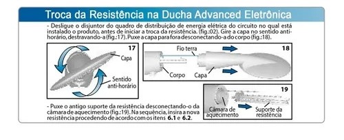 Ducha Advanced Eletrônica - Lorenzetti 220V - Imagem 5