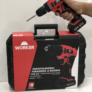 Parafusadeira/Furadeira a bateria - Worker 2 em 1 220V