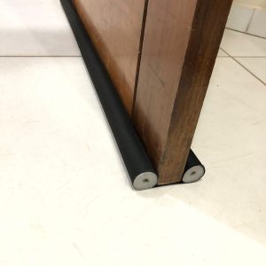 Veda Porta Ajustável 90 cm Preto - Prat Lar