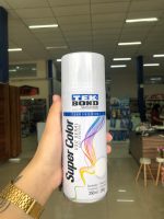 Tinta Spray Super Color Branco Fosco - Tek Bond