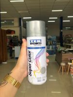 Tinta Spray Super Color Prata - Tek Bond