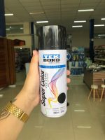 Tinta Spray Super Color Preto Fosco - Tek Bond