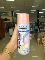 Tinta Spray Super Color Rosa - Tek Bond