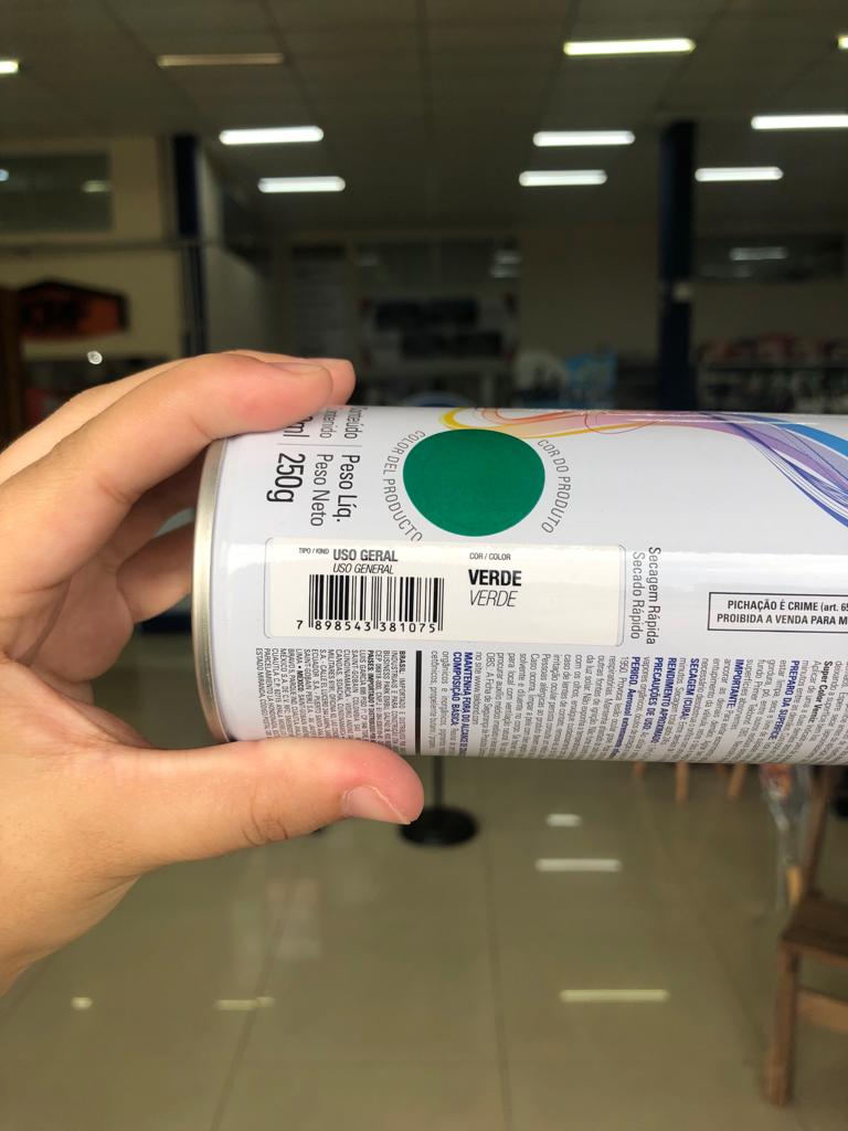 Tinta Spray Super Color Verde - Tek Bond - Imagem 2