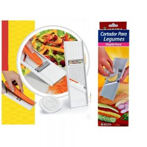 Cortador Ralador De Legumes Dupla Face Keita