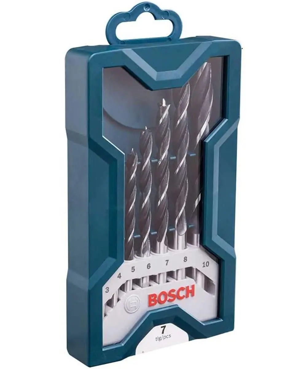 Kit Brocas Bosch X-line Para Madeira 7 Peças - Imagem 4