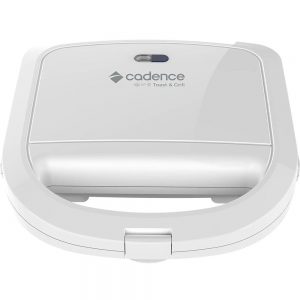 Sanduicheira Elétrica Cadence Toast & Grill Branca 220V