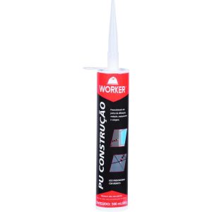 Adesivo Selante PU Construção 400g Branco Worker