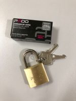 Cadeado de Latão com 2 Chaves LT-30mm Pado