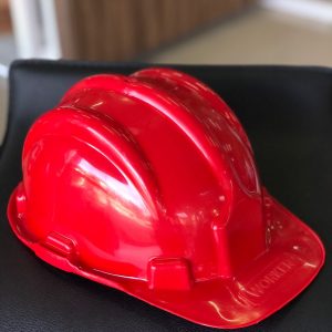 Capacete De Proteção Beryl Delta Plus vermelho