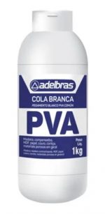 Cola Branca PVA 1kg Adelbras