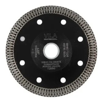 Disco De Corte Diamantado Porcelanato Turbo Black Vila - Imagem 2