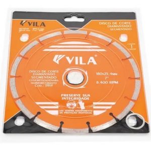 Disco De Corte Diamantado Segmentado 7" Vila