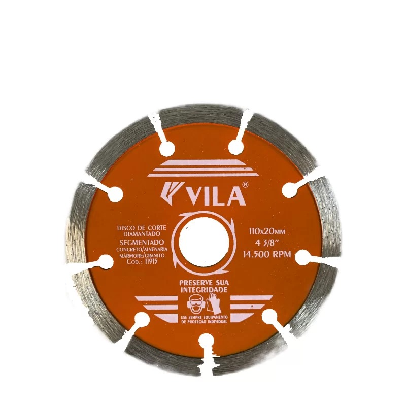 Disco de Corte Diamantado Segmentado Vila - Imagem 2