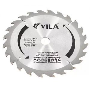 Lâmina Para Serra Circular 24 Dentes Vila