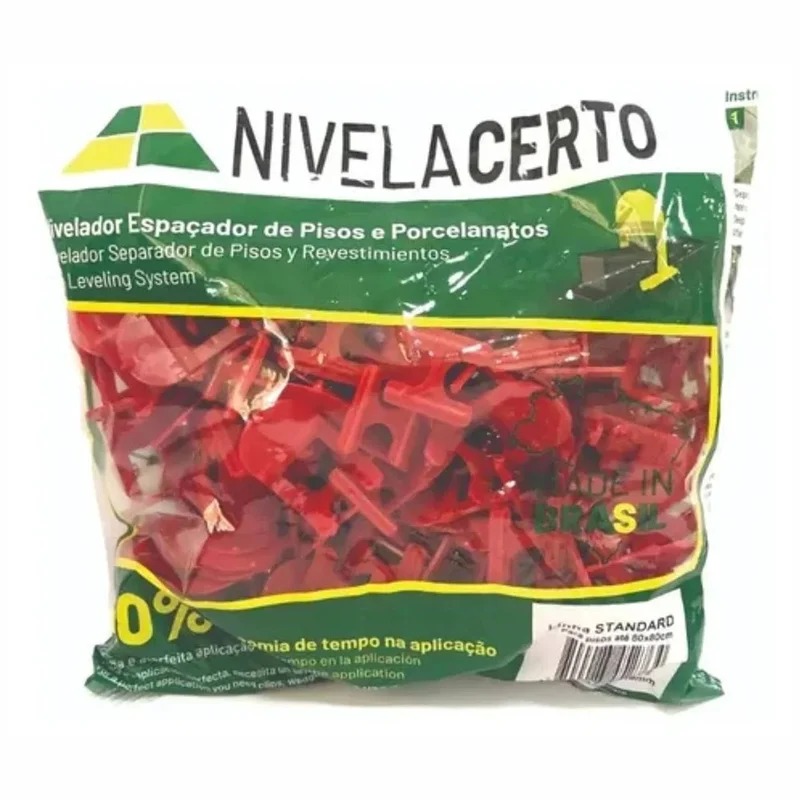 Nivelador Espaçador Piso E Parede Porcelanato 1,5mm 100 uni