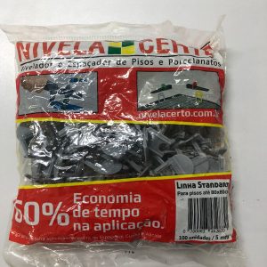 Nivelador Espaçador Piso E Parede Porcelanato 5mm 100 uni