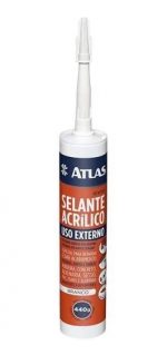 Selante Acrílico Uso Externo Branco 440g Atlas