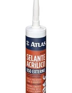 Selante Acrílico Uso Externo Branco 440g Atlas