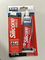 Silicone Alta Temperatura Vermelho 50g Tekbond