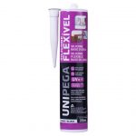 Silicone Unipega Flexível a Base D’Água Branco 280ml