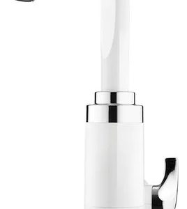 Torneira Elétrica Eletrônica Essence Mesa Branca/Cromada Lorenzetti 5500W 220V
