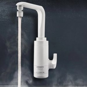 Torneira Elétrica Eletrônica Essence Parede Lorenzetti Branca 5500W 220V