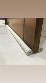 Veda Porta Ajustável 90 cm Gelo - Prat Lar
