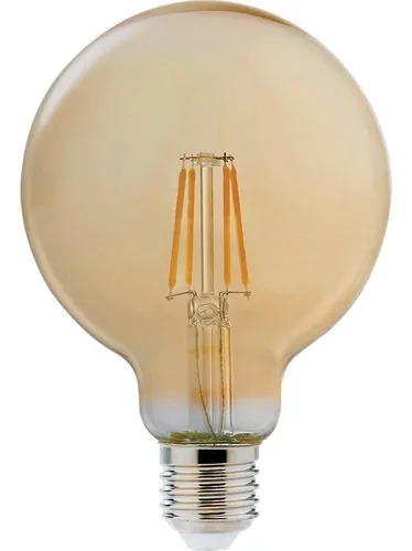 Lâmpada Avant Retrô Âmbar Globo G95 4W 2200K - Imagem 2