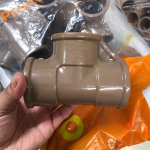 TE Soldável Pvc 50mm Plastubos Pacote Com 10 Unidades