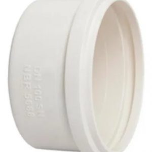 Cap Esgoto 100mm Plastubos Pacote Com 10 Unidades