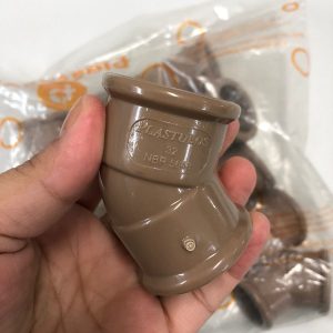 Joelho 45° Soldável 32mm Plastubos Pacote Com 10 Unidades