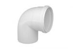 Joelho 90º Esgoto 100mm Plastubos Pacote Com 10 Unidades