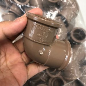 Joelho 90° Soldável Pvc 32mm Plastubos Pacote Com 25 Unidades