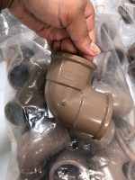 Joelho 90° Soldável Pvc 50mm Plastubos Pacote Com 25 Unidades