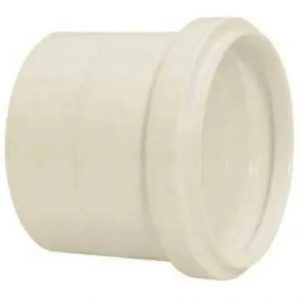 Luva Simples Esgoto 100mm Plastubos Pacote Com 10 Unidades