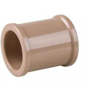 Luva Soldável Pvc 50mm Plastubos Pacote Com 25 Unidades