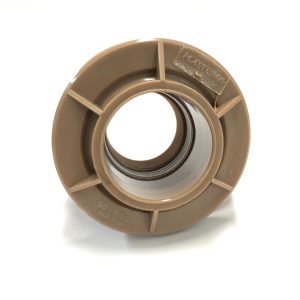 Adaptador Soldável Flange Pvc 50mm X 1.1/2 Plastubos Pacote Com 5 Unidades