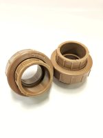 União Soldável Pvc 50mm Plastubos Pacote Com 10 Unidades
