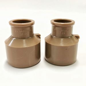 Bucha De Redução Soldável Longa 50X25mm Plastubos Pacote Com 25 Unidades