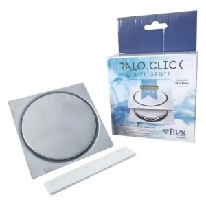 Ralo Click Inteligente Premium Inox 10 X 10cm – Flvx Hidro
