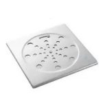 Ralo Grelha Quadrado 15X15Cm Inox Função Abre E Fecha LG Metais