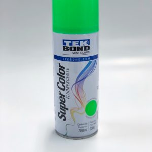 Tinta Spray Super Color Fluorescente Verde – Tek Bond
