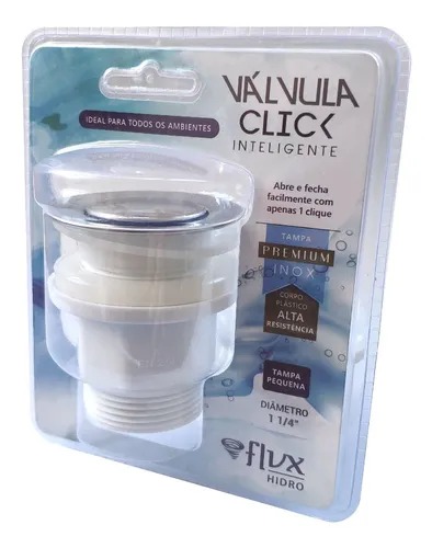 Valvula Click 1 1/4 Inteligente Inox Flvx Hidro
