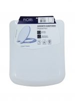 Tampa De Vaso Assento Sanitário Lírio PP Branco Fiori