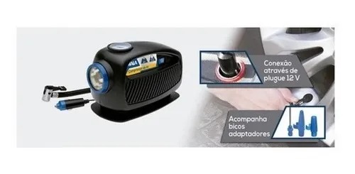 Compressor De Ar 12v 3 Em 1 Kala - Imagem 3