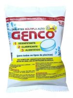 Tablete Cloro 200g Multipla Ação 3 Em 1 - Quibenne/Genco